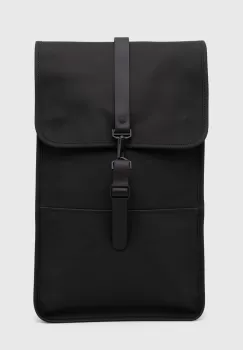 Rains rucsac 13000 Backpacks culoarea negru, mare, neted imagine