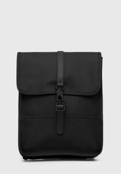 Rains rucsac 13010 Backpacks culoarea negru, mare, neted imagine
