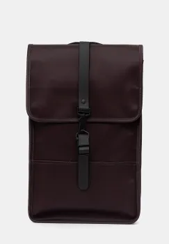 Rains rucsac 13020 Backpack Mini culoarea bordo, mare, uni, 13020 imagine