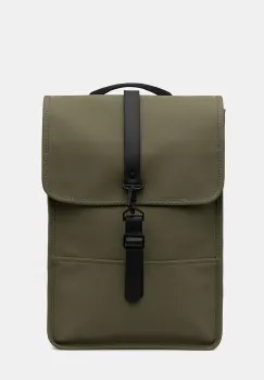 Rains rucsac 13020 Backpack Mini culoarea verde, mare, uni, 13020 imagine