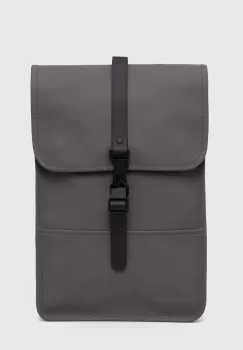Rains rucsac 13020 Backpacks culoarea gri, mare, neted imagine