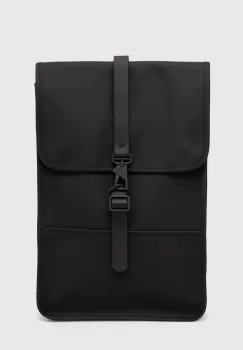 Rains rucsac 13020 Backpacks culoarea negru, mare, neted imagine