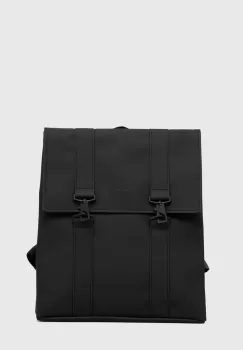 Rains rucsac 13300 Backpacks culoarea negru, mare, neted imagine