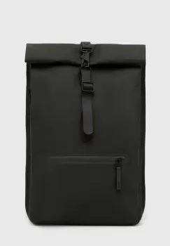 Rains rucsac 13320 Backpacks culoarea verde, mare, neted imagine