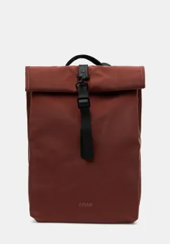 Rains rucsac 13330 Rolltop Rucksack Mini culoarea portocaliu, mare, uni, 13330 imagine