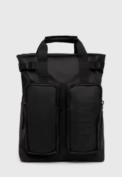 Rains rucsac 14240 Weekendbags culoarea negru, mare, neted imagine