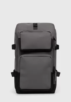 Rains rucsac 14330 Backpacks culoarea gri, mare, neted imagine