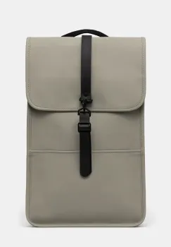Rains rucsac Backpack W3 culoarea verde, mare, uni, 13000 imagine
