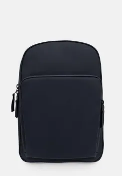 Rains rucsac Book Daypack Large W3 culoarea albastru marin, mare, neted, 13680-47 imagine