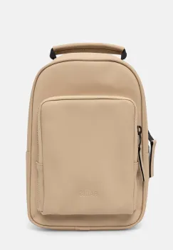 Rains rucsac Book Daypack Mini W3 culoarea bej, mic, neted, 13690-24 imagine