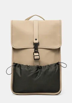 Rains rucsac Mix Backpack Mini culoarea bej, mare, uni, 14280 imagine