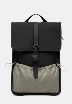 Rains rucsac Mix Backpack Mini culoarea negru, mare, uni, 14280 imagine