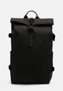 Rains rucsac Rolltop Rucksack Large W3 culoarea verde, mare, neted, 14590-03 imagine