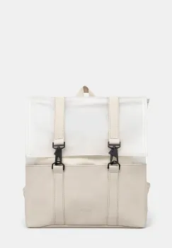 Rains rucsac Split MSN Bag Mini W3 culoarea bej, mare, uni, 14290.107 imagine