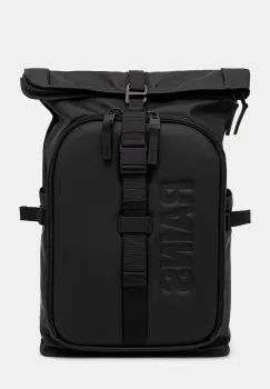 Rains rucsac Texel Moulded Backpack W3 culoarea negru, mare, uni, 13430.01 imagine