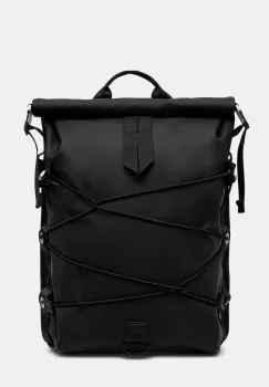 Rains rucsac Trail Cord Rolltop Backpack W3 culoarea negru, mare, uni, 14480 imagine