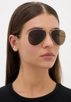 Ray-Ban ochelari de soare AVIATOR LARGE METAL imagine