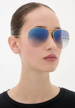 Ray-Ban ochelari de soare AVIATOR LARGE METAL imagine