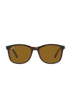 Ray-Ban ochelari de soare barbati, culoarea maro imagine