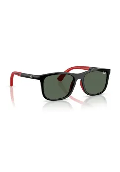 Ray-Ban ochelari de soare copii culoarea rosu, 0RJ9084S imagine