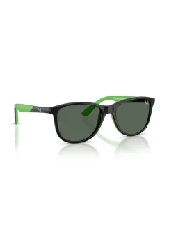 Ray-Ban ochelari de soare copii culoarea verde, 0RJ9077S imagine