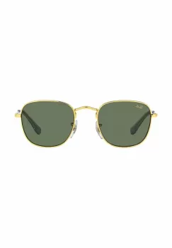 Ray-Ban ochelari de soare copii Frank Kids culoarea verde, 0RJ9557S imagine