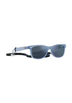 Ray-Ban ochelari de soare copii Junior New Wayfarer culoarea albastru marin, 0RJ9052S imagine