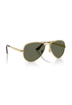 Ray-Ban ochelari de soare culoarea auriu, 0RB3925 imagine