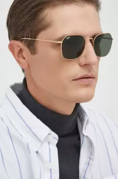 Ray-Ban ochelari de soare culoarea auriu imagine