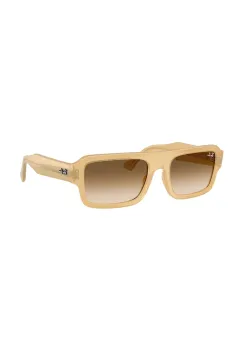 Ray-Ban ochelari de soare culoarea bej, 0RB4454 imagine