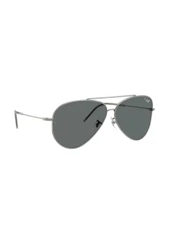 Ray-Ban ochelari de soare culoarea gri, 0RBR0101S imagine