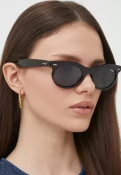 Ray-Ban ochelari de soare culoarea maro imagine