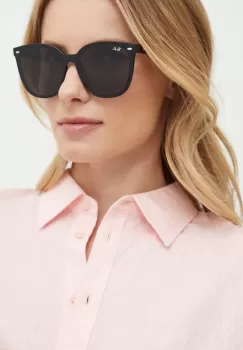 Ray-Ban ochelari de soare culoarea negru, 0RB4423D imagine