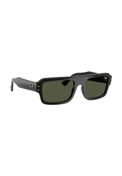 Ray-Ban ochelari de soare culoarea negru, 0RB4454 imagine