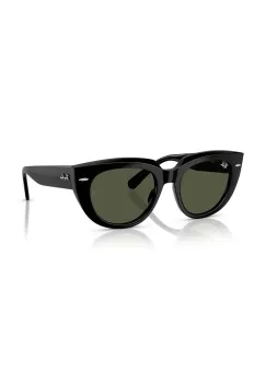 Ray-Ban ochelari de soare femei, culoarea maro, 0RB2286 imagine