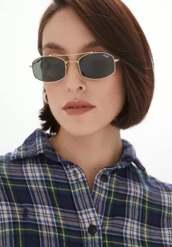 Ray-Ban ochelari de soare femei, culoarea verde imagine