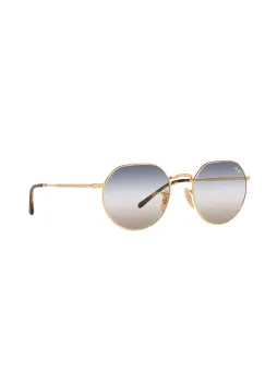 Ray-Ban ochelari de soare JACK culoarea auriu, 0RB3565 imagine