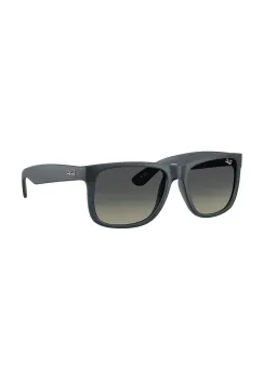 Ray-Ban ochelari de soare JUSTIN barbati, culoarea negru, 0RB4165 imagine