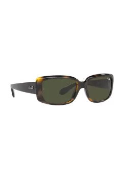 Ray-Ban ochelari de soare RB4389 femei, culoarea maro imagine