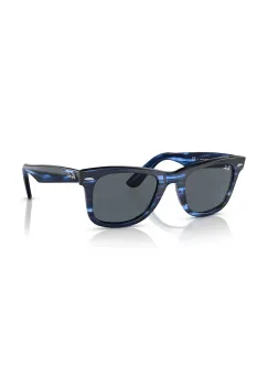 Ray-Ban ochelari de soare WAYFARER culoarea albastru marin, 0RB2140 imagine
