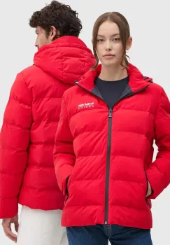 Red Bull Racing x Pepe Jeans geaca Red Bull Racing x Pepe Jeans culoarea rosu, de iarna, RU400003 imagine