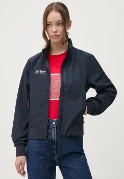 Red Bull Racing x Pepe Jeans geaca Red Bull Racing x Pepe Jeans femei, culoarea albastru marin, de tranzitie, RL400001 imagine