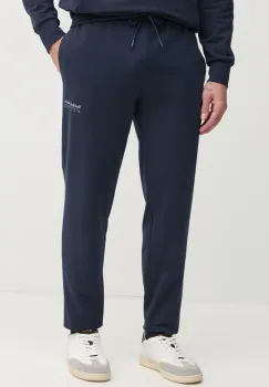 Red Bull Racing x Pepe Jeans pantaloni de trening ESSENTIAL JOGGER culoarea albastru marin, cu imprimeu, RM210003 imagine