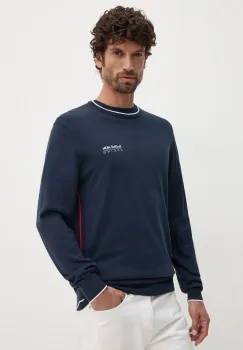 Red Bull Racing x Pepe Jeans pulover de bumbac Red Bull Racing x Pepe Jeans culoarea albastru marin, light, RM700007 imagine