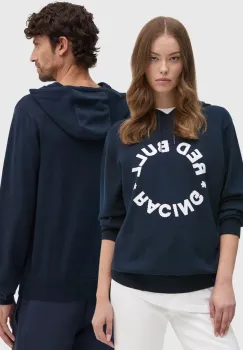 Red Bull Racing x Pepe Jeans pulover de bumbac Red Bull Racing x Pepe Jeans culoarea albastru marin, light, RU700001 imagine