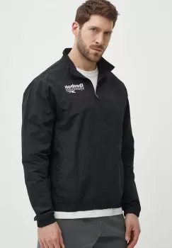 Reebok bluza Brand Proud barbati, culoarea negru, cu imprimeu, 100076463 imagine