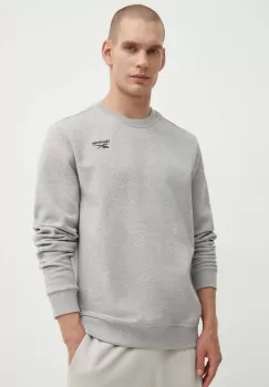 Reebok bluza Identity barbati, culoarea gri, melanj, 100202866 imagine