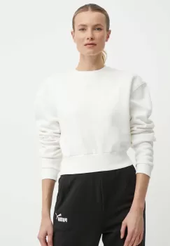 Reebok Classic bluza Wardrobe Essentials femei, culoarea alb, neted, 100076067 imagine
