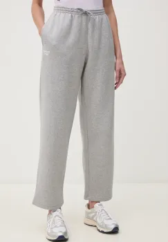 Reebok Classic pantaloni de trening culoarea gri, melanj, 100205967 imagine