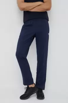 Reebok pantaloni de trening barbati, culoarea albastru marin imagine
